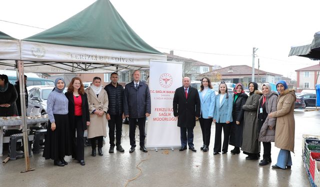 Başkan Ata ve Kaymakam Balcı kapalı pazaryerini ziyaret etti