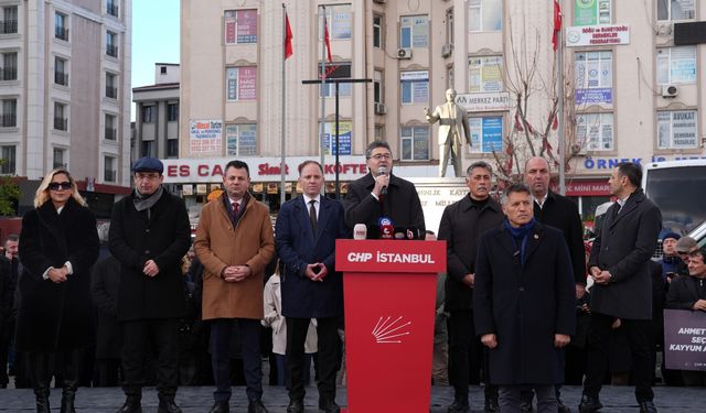 CHP'lilerin Esenyurt Belediyesi eylemi devam ediyor