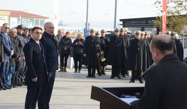 Eceabat'ın kurtuluşunun 102. yılı törenle kutlandı