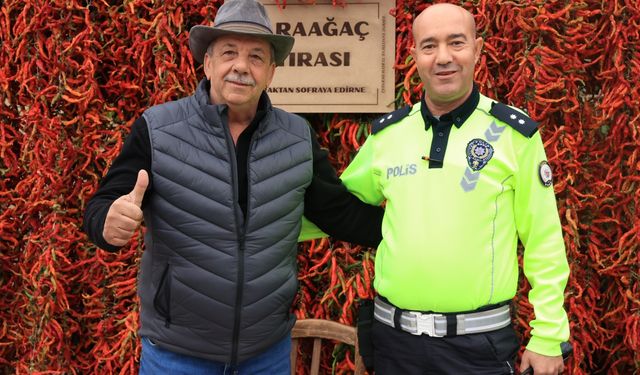 Edirne'nin Karaağaç acı biberi güzel anılara fon oldu