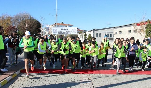 Gelibolu'da "Kurtuluş Koşusu" yapıldı