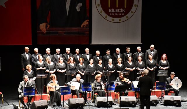 İTÜ Mezunları Türk Müziği Topluluğu, Bilecik'te konser verdi