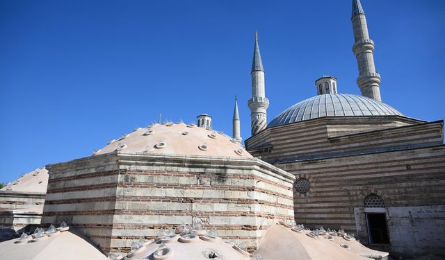 Mimar Sinan'ın Edirne'de bugüne ulaşan tek hamamı "Sokullu" restore ediliyor