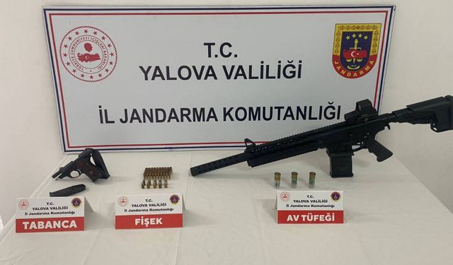 Yalova'da tefecilik operasyonunda 2 şüpheli yakalandı