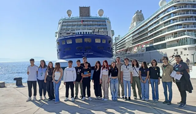 Bodrum Port'ta gençlere denizcilik ve çevre eğitimi