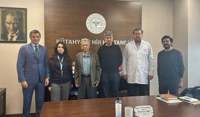 ABD’li profesör Kütahya Şehir Hastanesi’ne hayran kaldı