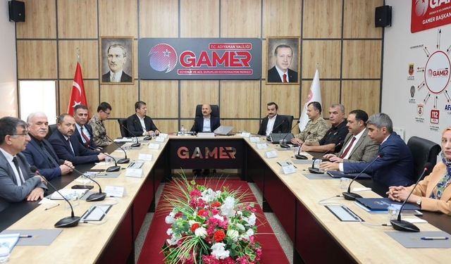 Adıyaman’da GAMER toplantısı gerçekleştirildi