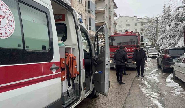 Aksaray’da öğretmenevinde yangın paniği