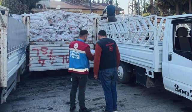 Antakya’da ihtiyaç sahibi 14 bin aileye kömür dağıtılacak