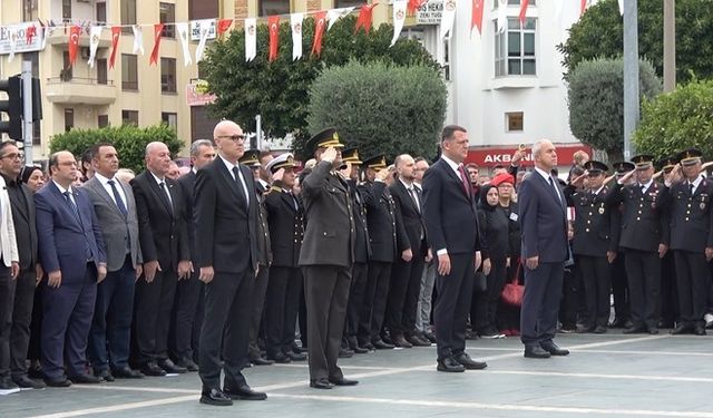 Atatürk, Alanya’da da anıldı