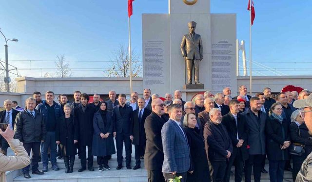 Atatürk, vefatının 86. yıl dönümünde Kocaeli’de anıldı