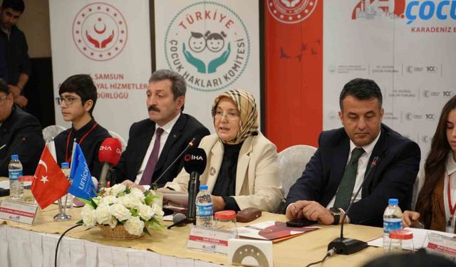 Bakan Yardımcısı Yenigün: "Çocuk haklarını kabul etmiş ülkeler, çocuklara karşı işlenen savaş suçlarına sessiz"