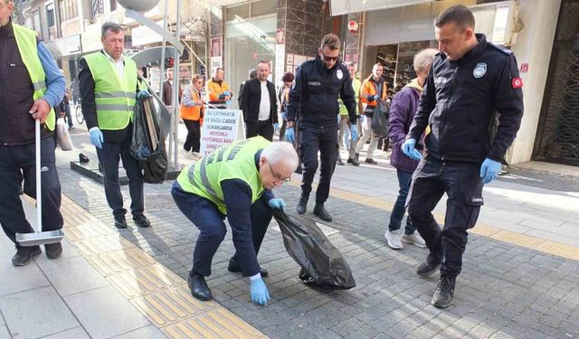 Balıkesir’de yere çöp atana ceza