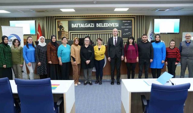 Battalgazi Belediyesi’nde proje eğitimi tamamlandı