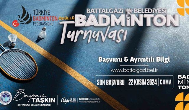 Battalgazi’de Badminton heyecanı