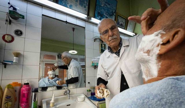 Berberliğe adanan bir ömür: 62 yıldır aynı dükkanda