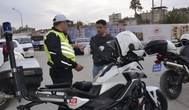 Besni’de şok trafik uygulaması