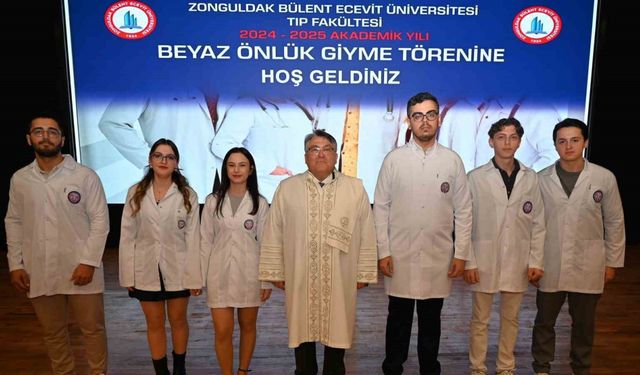 BEUN 2024-2025 Akademik Yılı Tıp Fakültesi beyaz önlük giyme töreni gerçekleştirildi