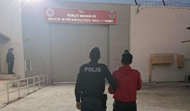 Bilecik’te 4 ay 15 gün hapis cezasıyla aranan şahıs yakalandı