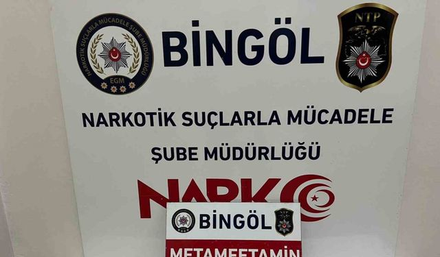 Bingöl’de uyuşturucu operasyonu