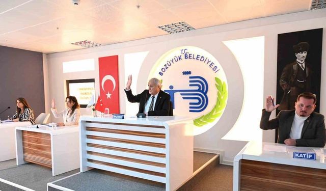 Bozüyük Belediye Meclisi’nin Kasım Ayı Toplantısı 1. birleşimi yapıldı