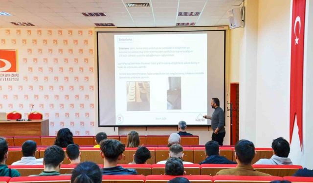 BŞEÜ’de ‘Doğal Taş İmalat Sektöründe Toz Metalurjisi’ semineri düzenlendi