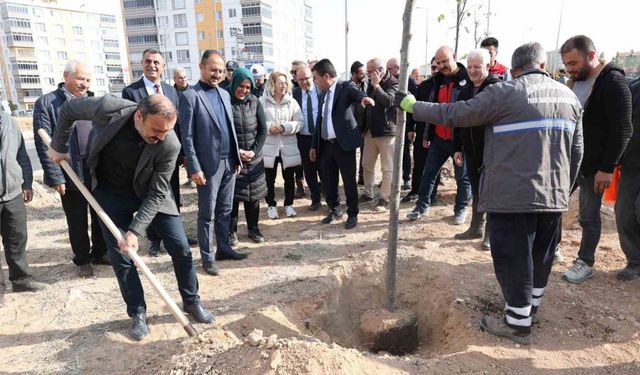 Bünyan’da fidan dikim etkinliği düzenlendi