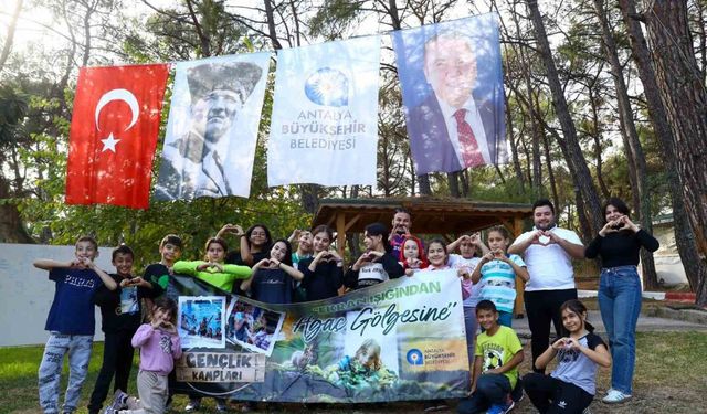 Büyükşehir Belediyesi Gençlik Kampı ara tatilde çocuk ve gençleri ağırladı