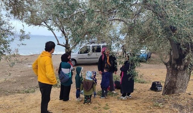 Çanakkale’de 16 kaçak göçmen yakalandı