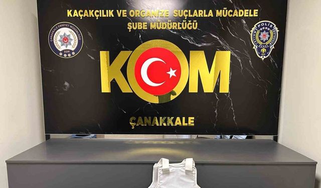 Çanakkale’de silah ticareti yapan 6 şüpheli yakalandı