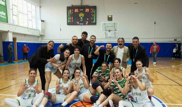 Ceyhan Belediye Basketbol Akademi, Kepez Belediyespor’u 85-39 skorla mağlup etti