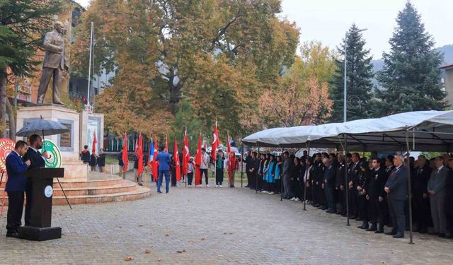 Cumhuriyetin kurucusu Atatürk, Çameli’nde törenlerle anıldı