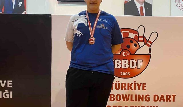 Dartta bronz madalya Yarbaşı’nın