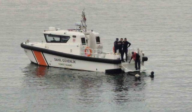 Denizdeki hayvan leşi Sahil Güvenliği alarma geçirdi