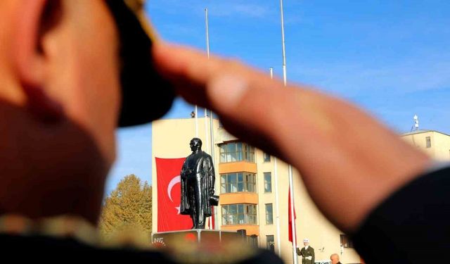 Erzincan’da 10 Kasım Atatürk’ü Anma Günü