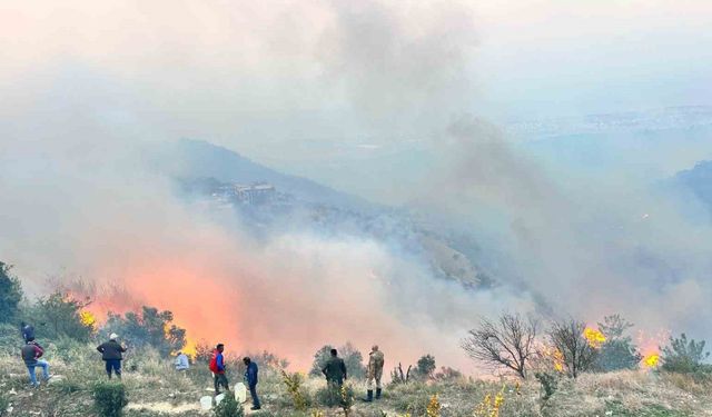 Evlere sıçrayan yangına müdahale için çevre illerden destek istendi