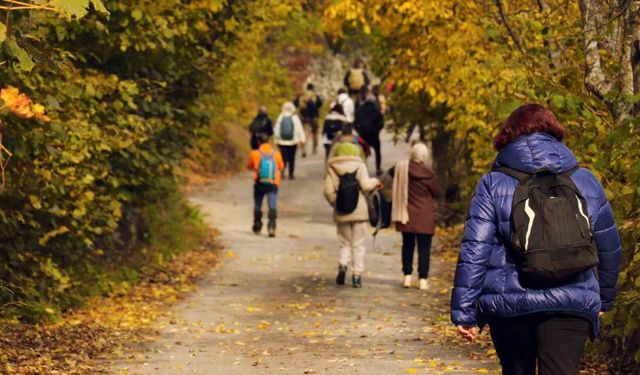 Gümüşhane’de sonbahar tüm ihtişamıyla devam ediyor