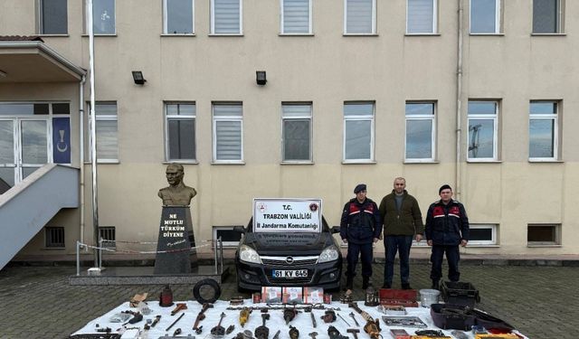 İş yerinden çalınan malzemelere kavuştu