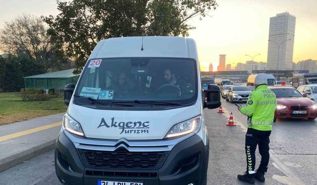 İstanbul’da okul servis araçlarına denetim: 16 bin lira ceza kesildi