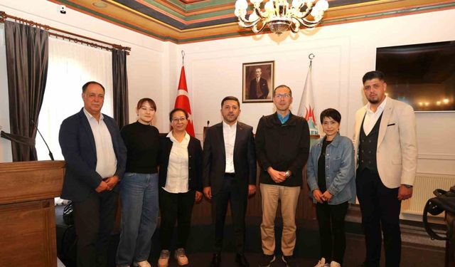 Japon yatırımcılar Nevşehir’de incelemelerde bulundu