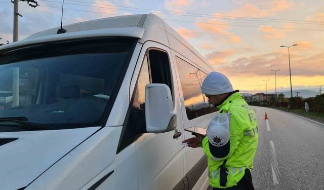 Karabük’te servisler denetim altında