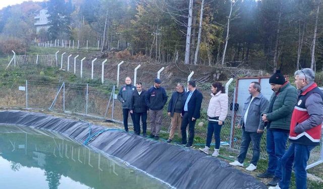 Kastamonu’da 100 tonluk su hasadı ile verimli sulama dönemi başladı