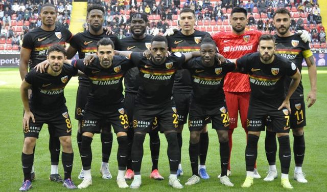 Kayserispor 10 maçtır sahasında kazanamıyor