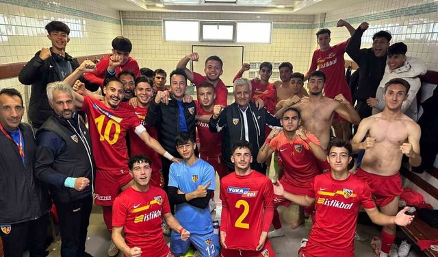 Kayserispor U19 3 puanı 3 golle aldı