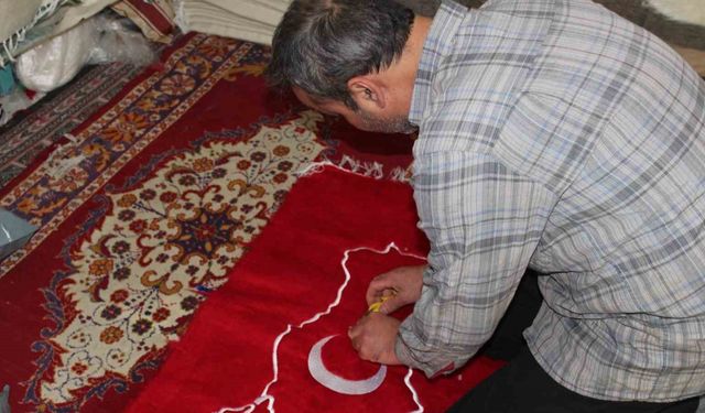 Kış mevsimiyle birlikte Siirt battaniyesine talep arttı