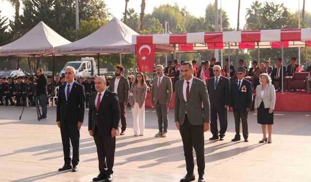 KKTC’nin kuruluşunun 41. yıl dönümü Mersin’de törenle kutlandı