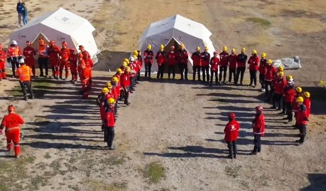 Kütahya AFAD’tan deprem tatbikatı