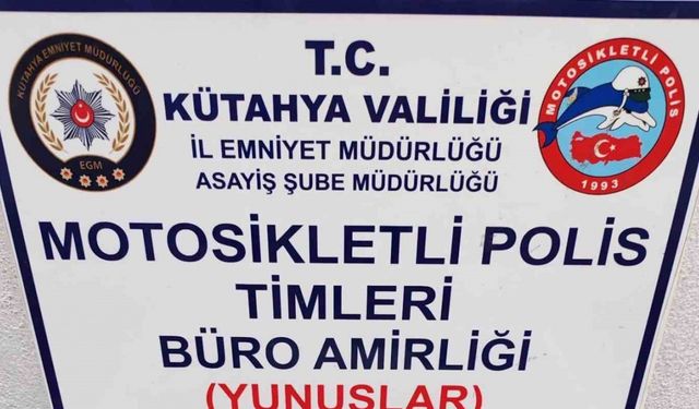 Kütahya’da Yunus Timlerinden kaçan şahsın üzerinde uyuşturucu bulundu