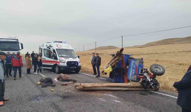 Malatya’da tır ile çapa motoru çarpıştı: 1 ölü, 2 ağır yaralı