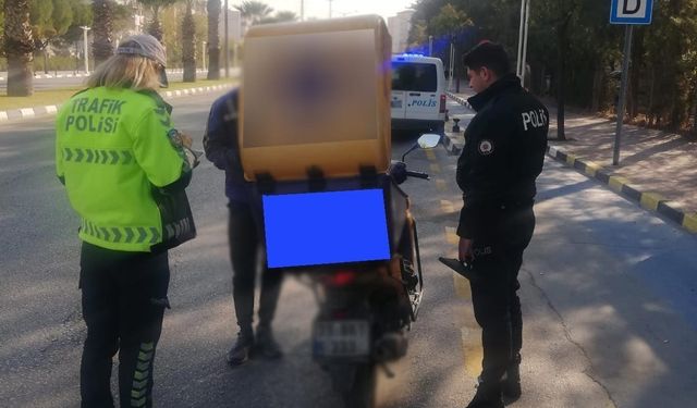 Manisa’da 46 motosiklet trafikten men edildi